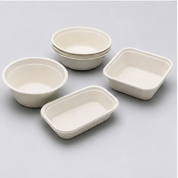 Bagasse Bowls - Sugarcane Bagasse Tableware