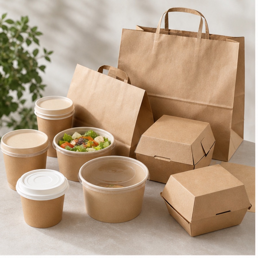 EcoLeaderPack 종이컵, 볼, 박스, 접시 및 봉투