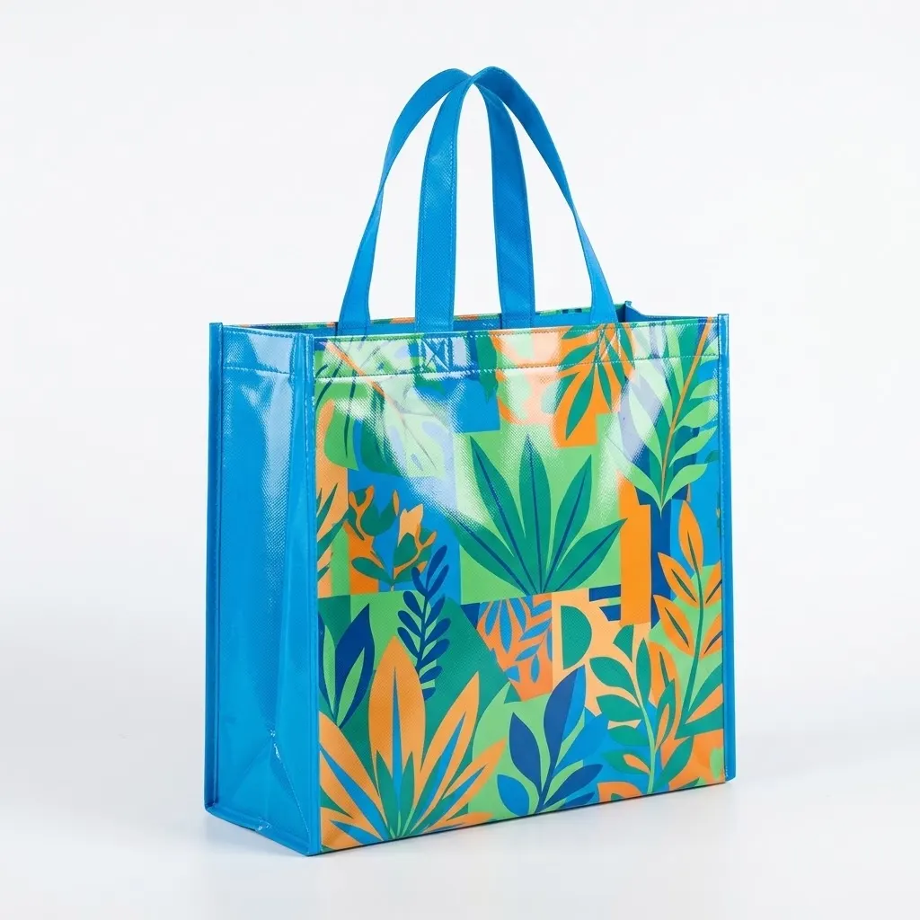 Glossy Laminated Tote