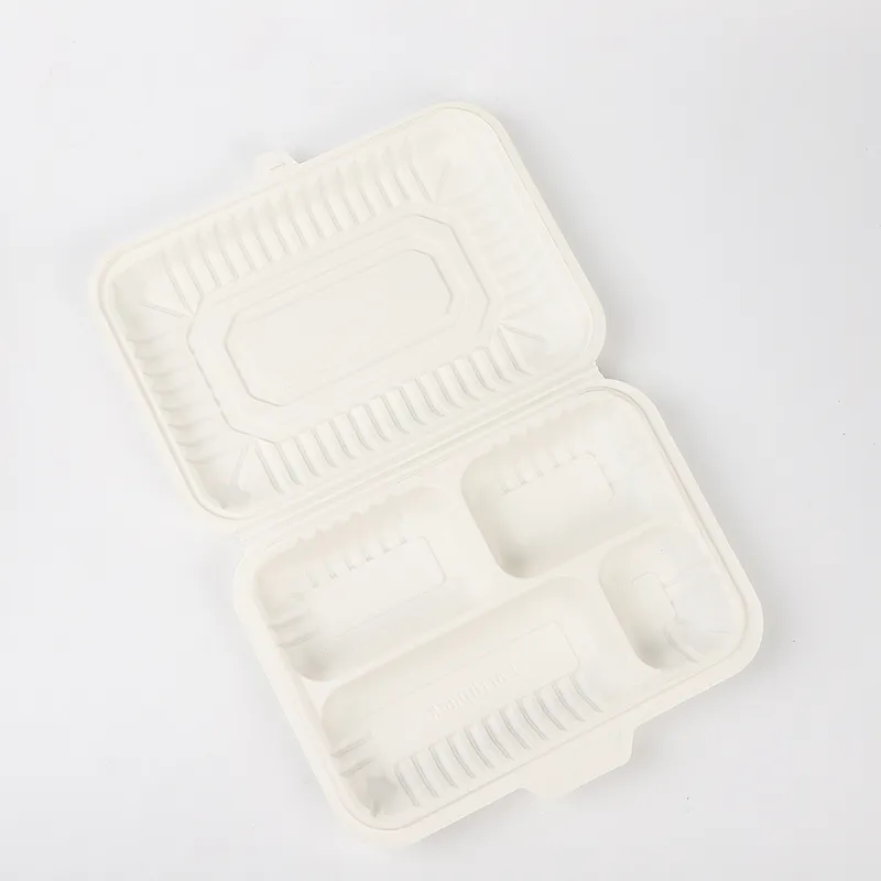 4칸 식품 용기