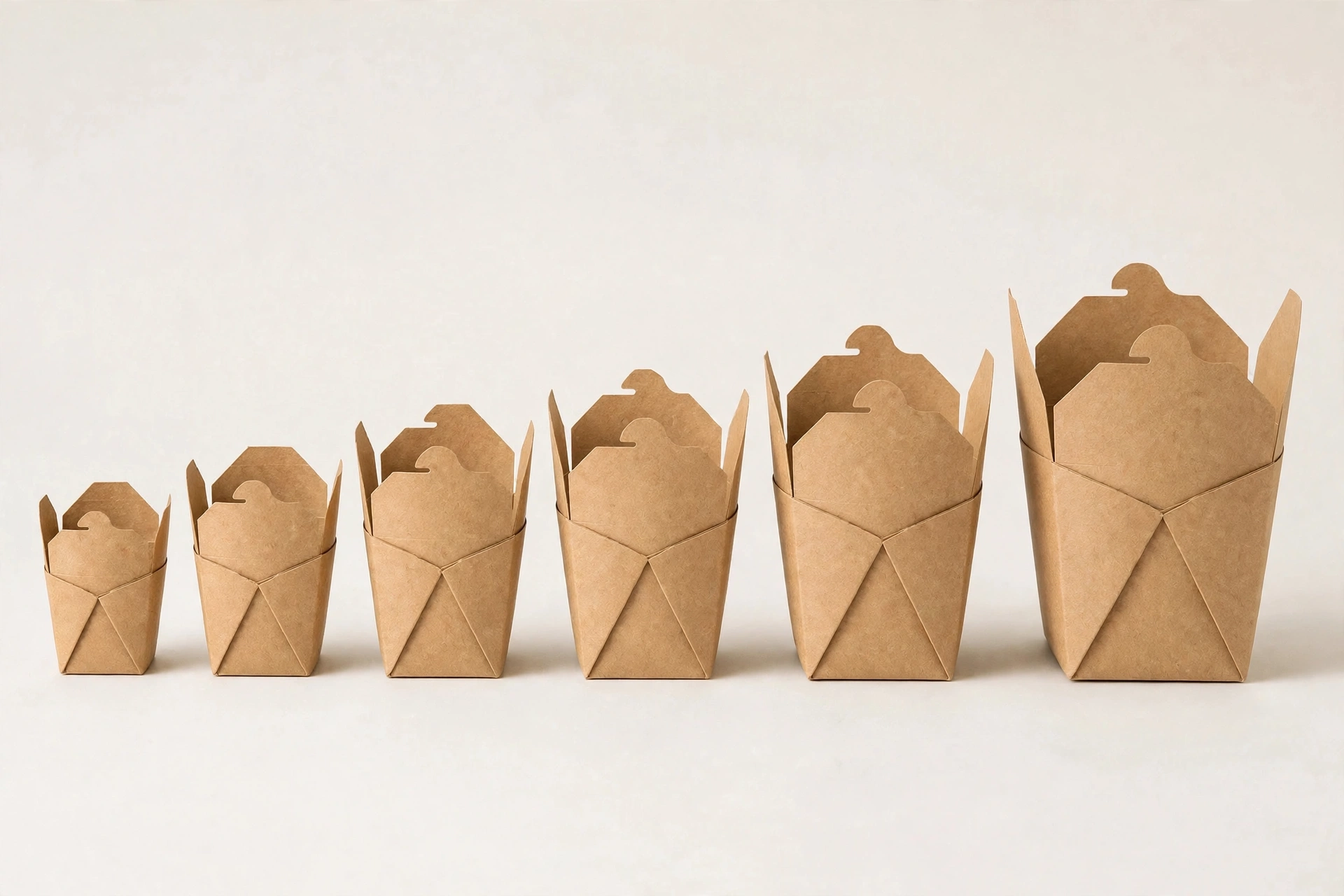 Kraft paper food box material and coating options