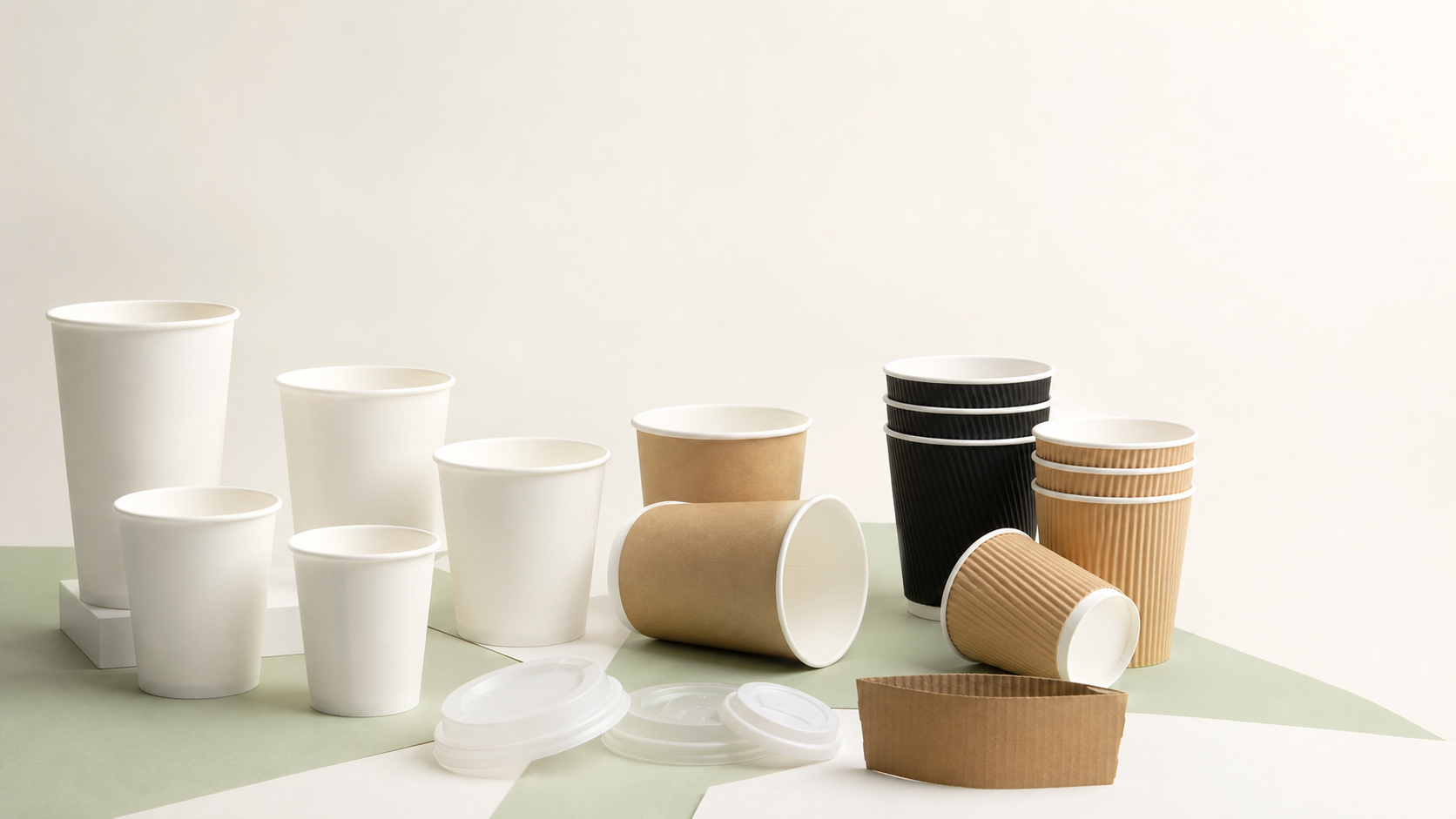 Eco Leader Pack biodegradable packaging display