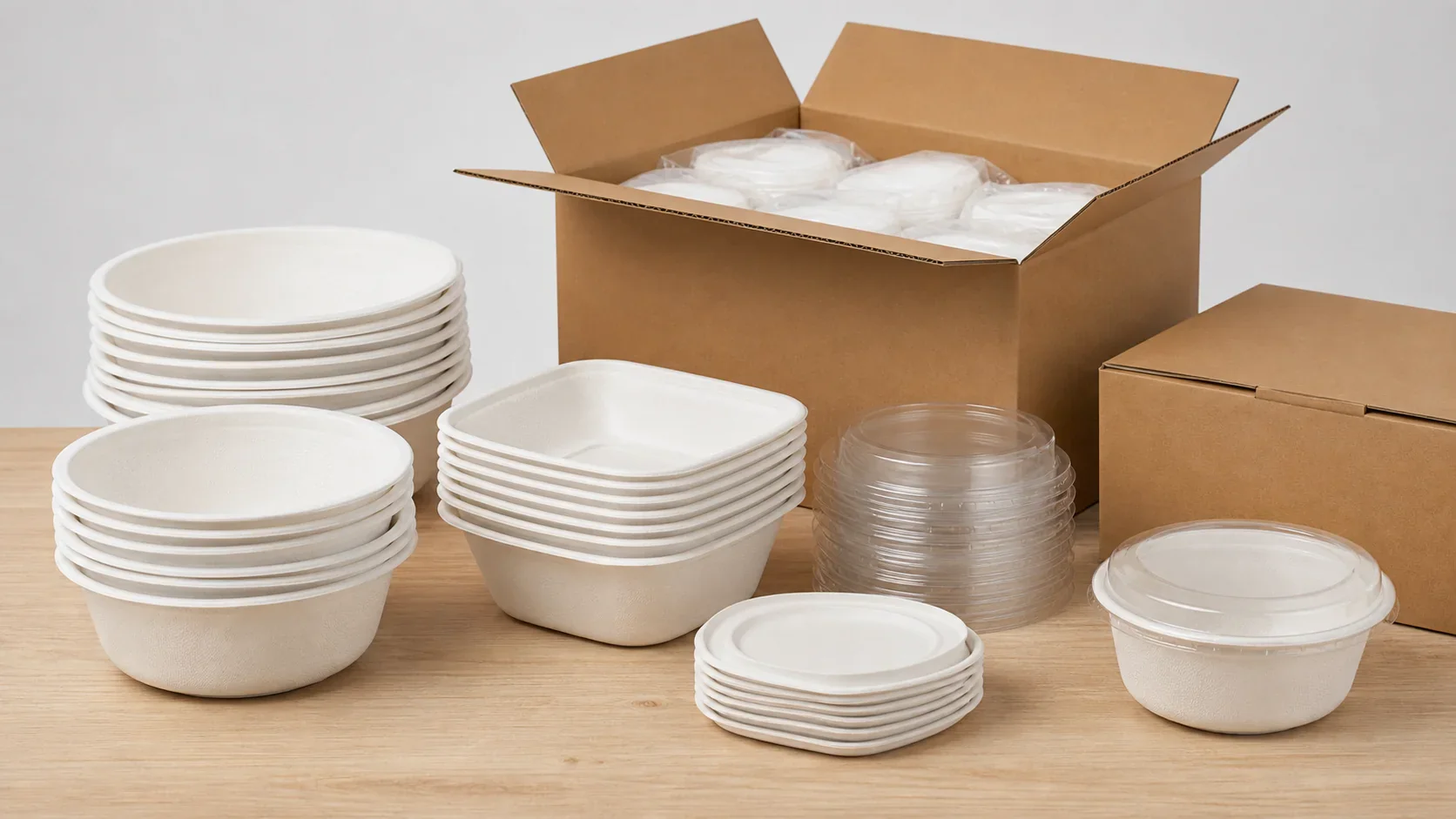 EcoLeaderPack bagasse bowl sampling testing approval and production process