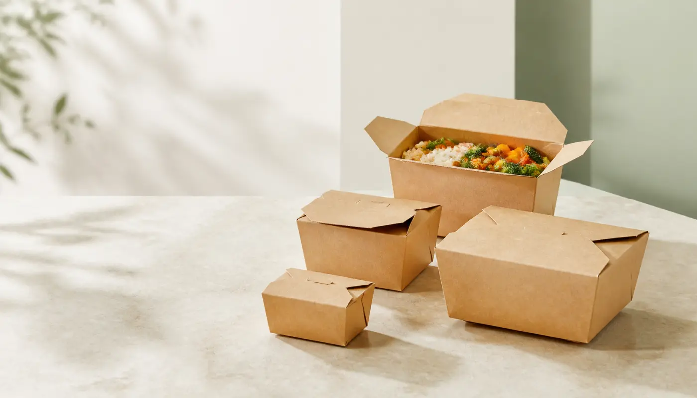 Eco Leader Pack biodegradable packaging display