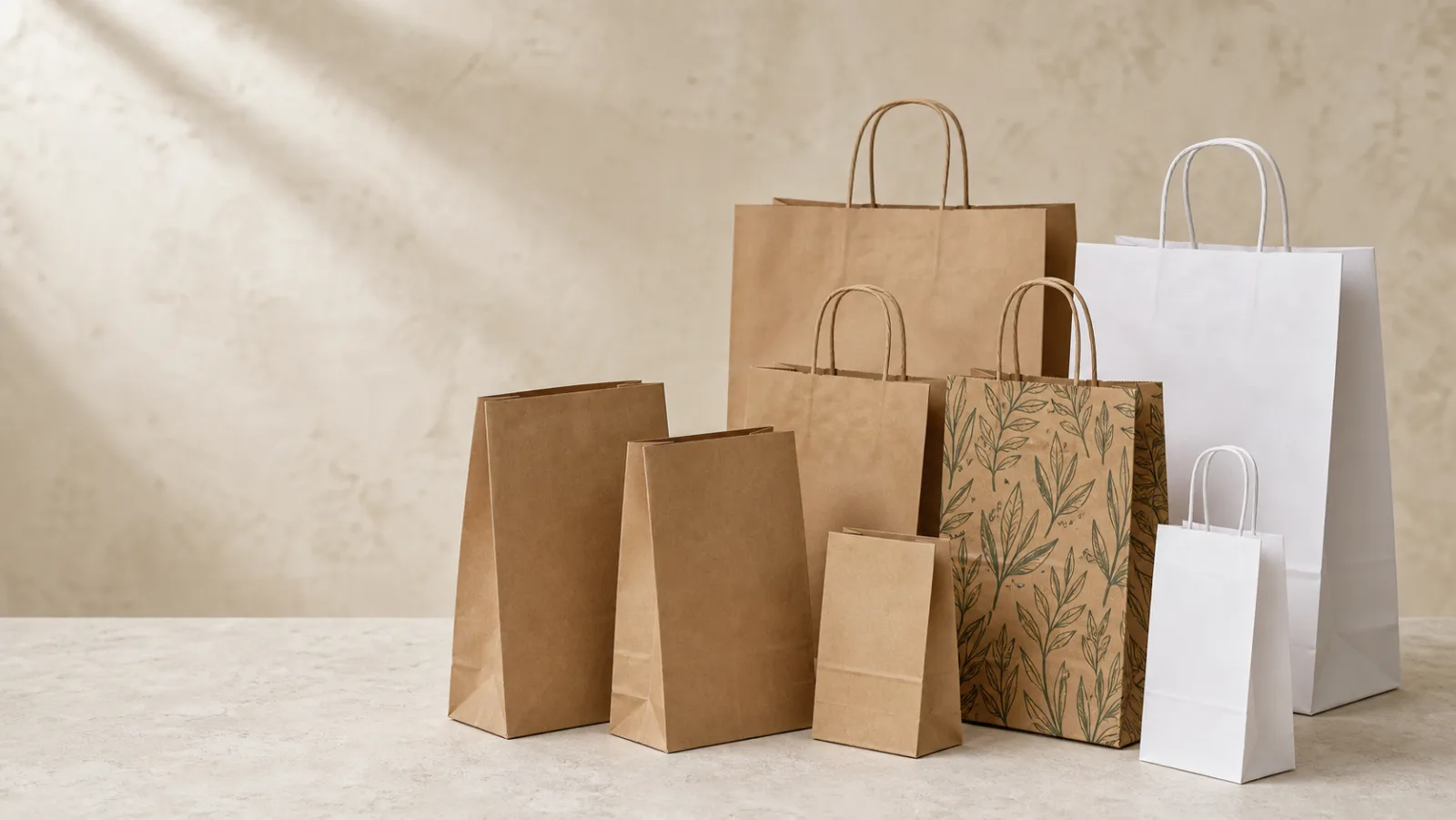 Eco Leader Pack biodegradable packaging display
