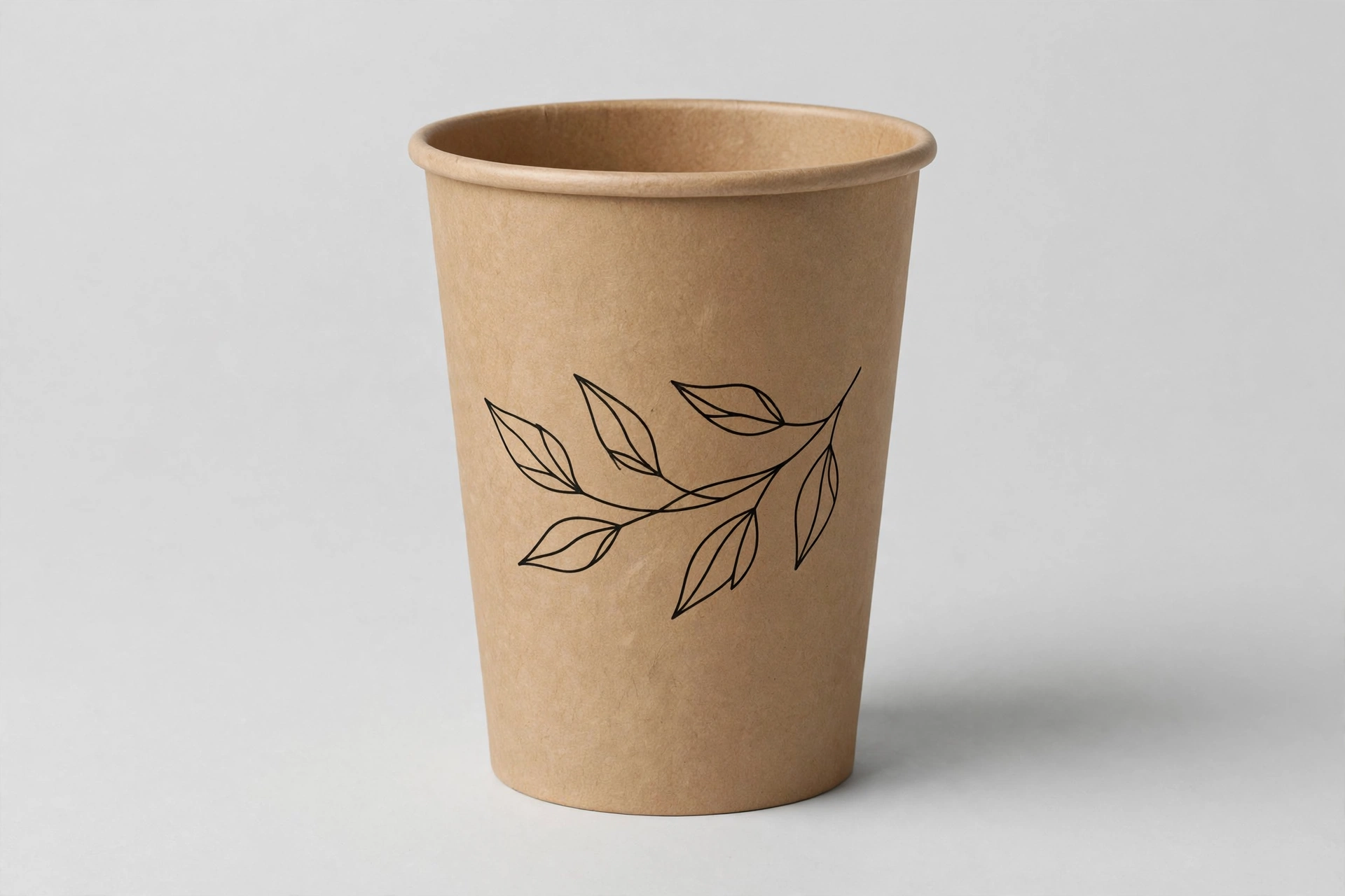 Kraft board printed paper cup