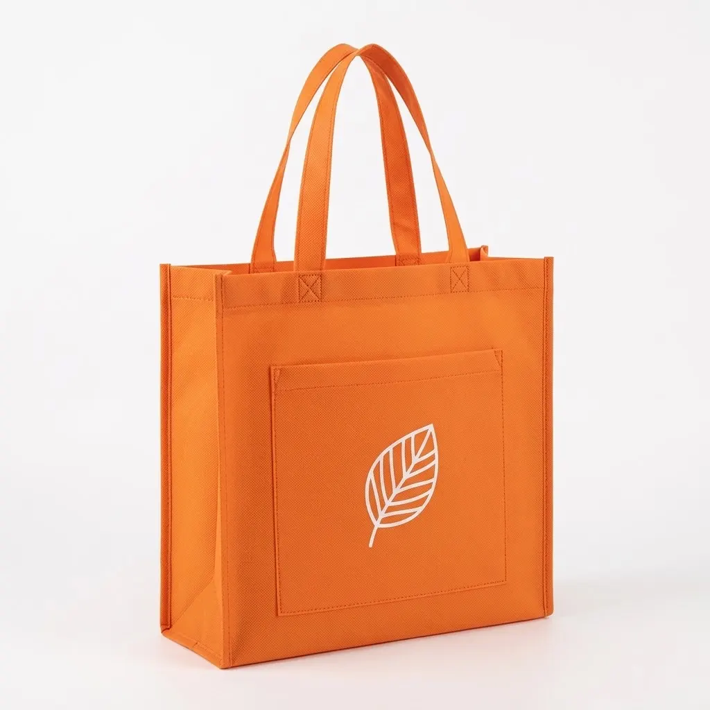 Tote with Front Pocket