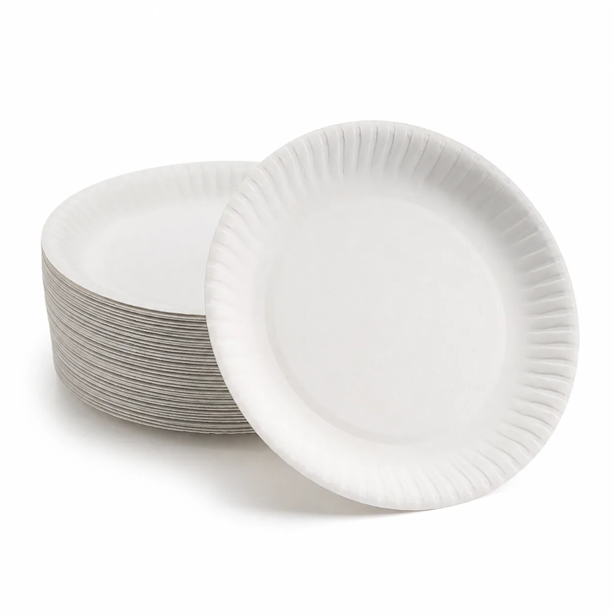 Paper plate range for custom printed catering, banquet and event programs