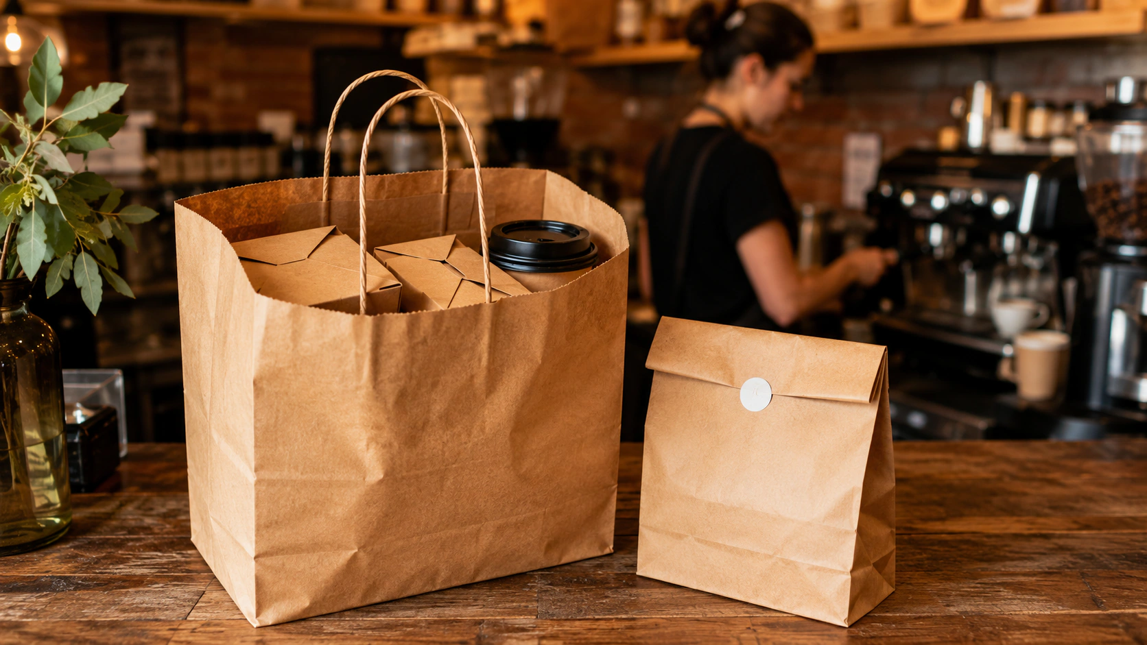 Eco Leader Pack biodegradable packaging display