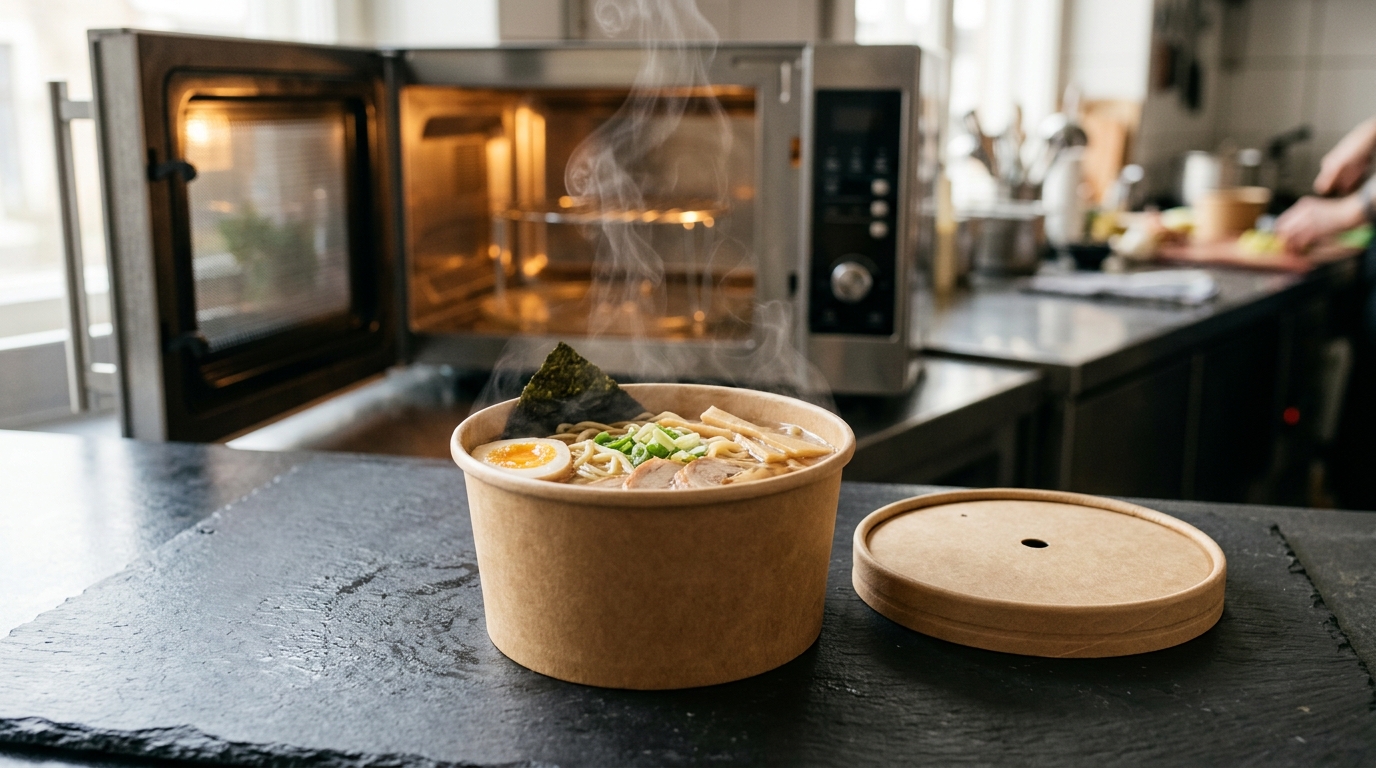 Are Disposable Paper Bowls Microwave Safe? Coatings, Lids and Reheating Rules